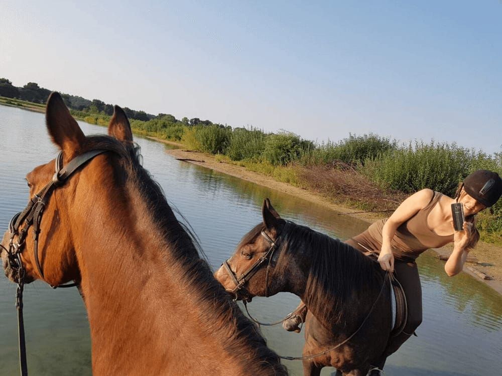 Horse back-riding
