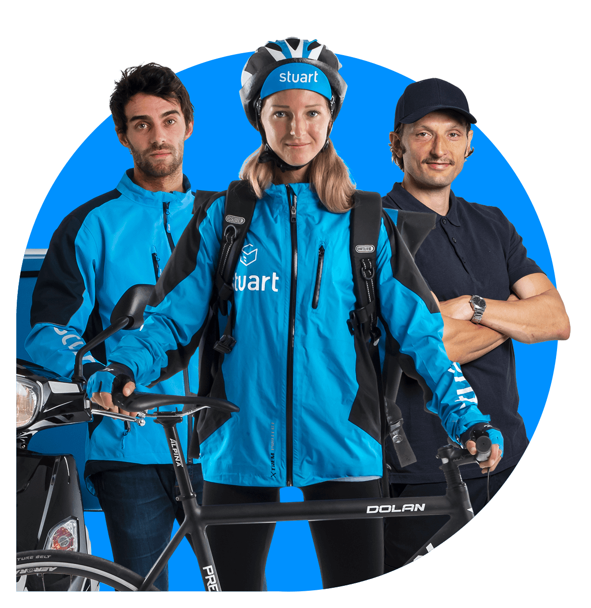 stuart fleet - bike, scooter, car delivery