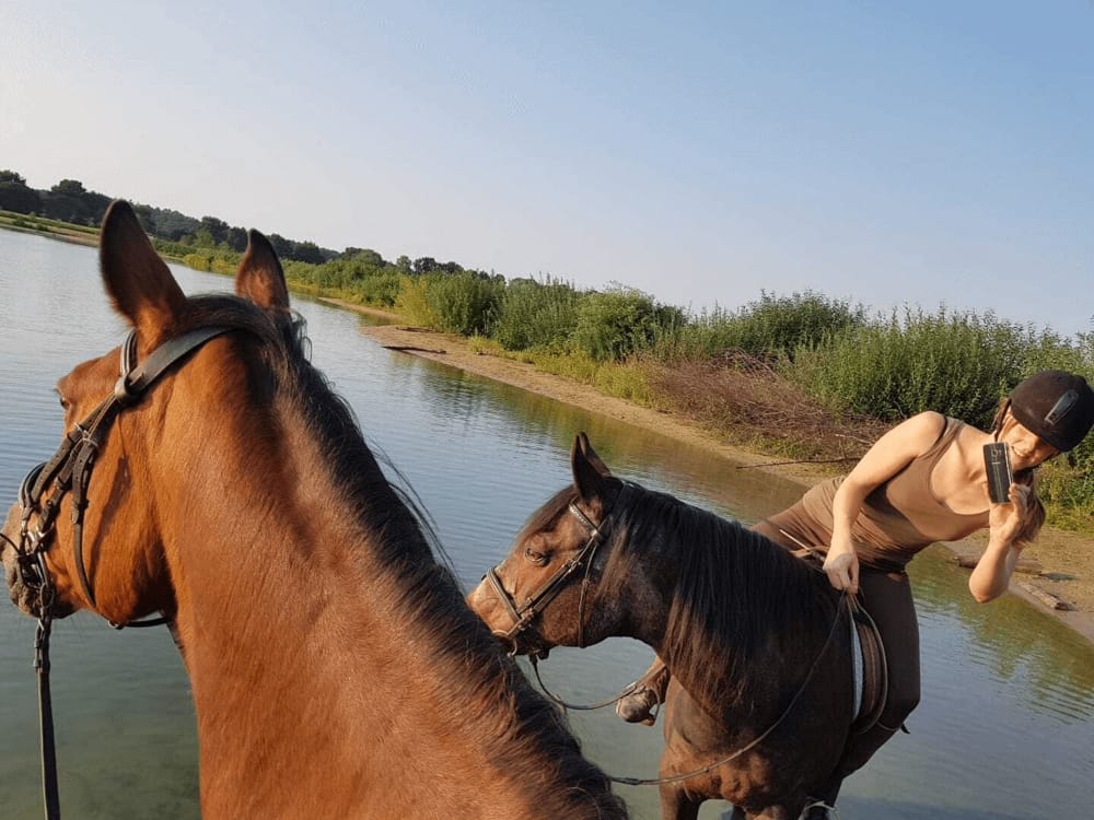 Horse back-riding