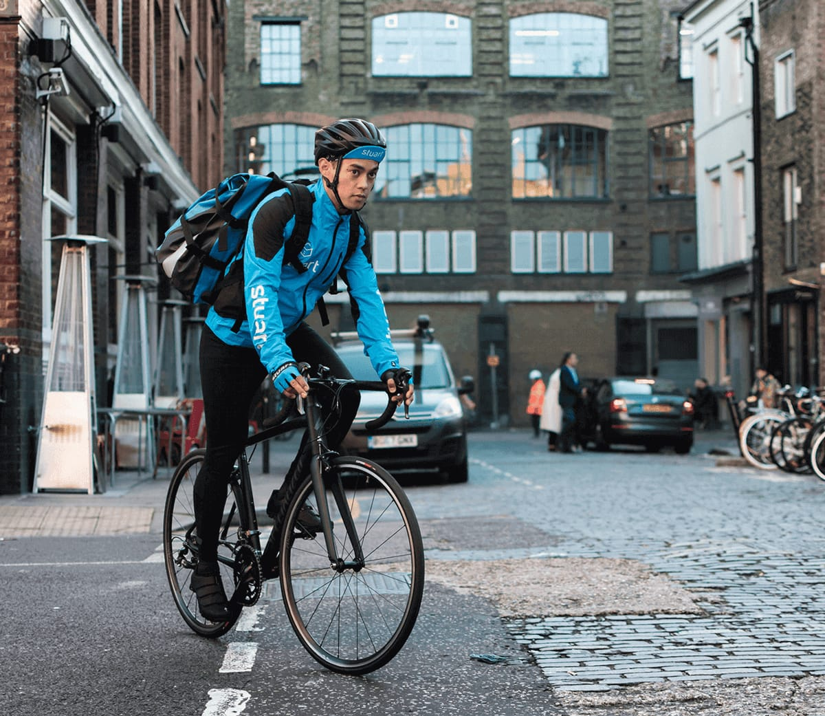 Bike courier London